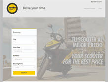 Tablet Screenshot of moto-rent.com